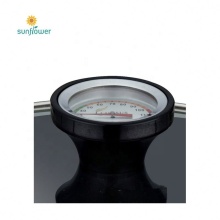 Black Dial Grill Meat Thermometer with BBQ Gauge for Lid - Precise Temperature Monitoring for Cooking and Grilling