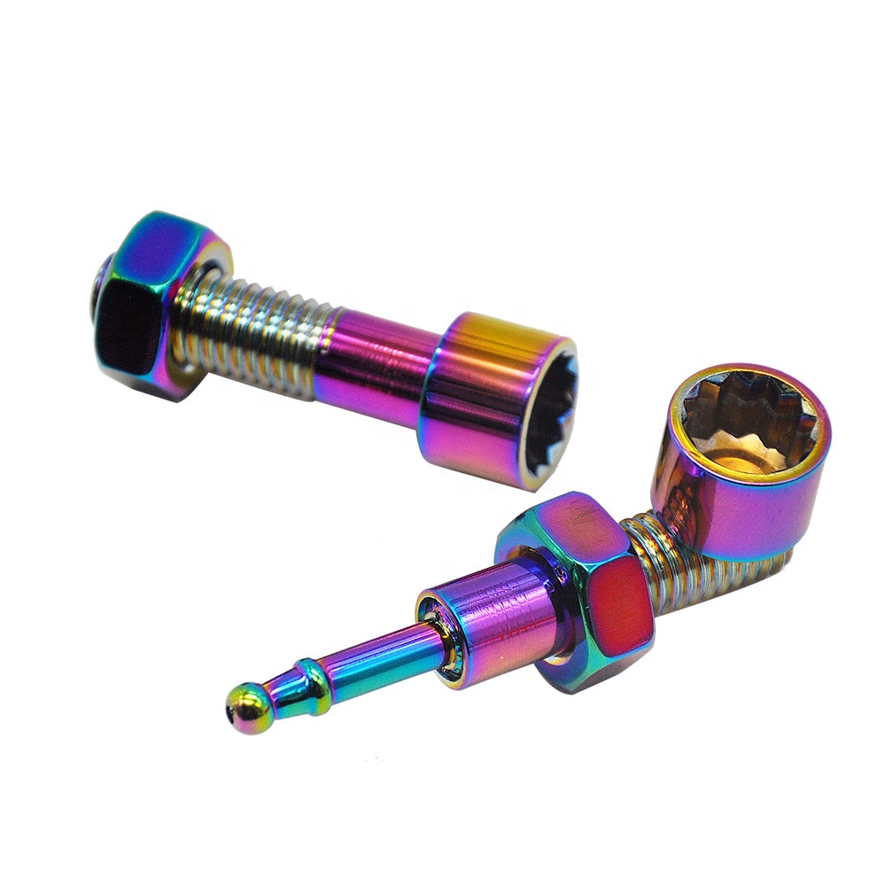 Portable Zinc alloy metal Screws blot shape Weed Smoking Pipe Tobacco Jamaica Rasta Reggae Style Weed pipe