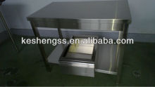 stainless table