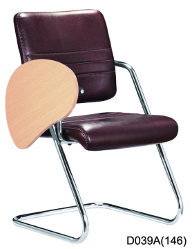 Leather chair with tablet