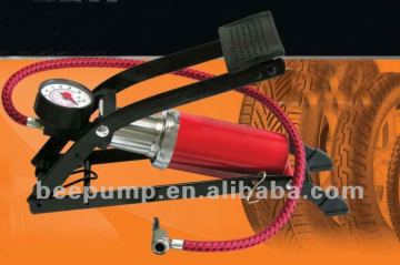 Guaranteed high pressure foot pump to inflate pump