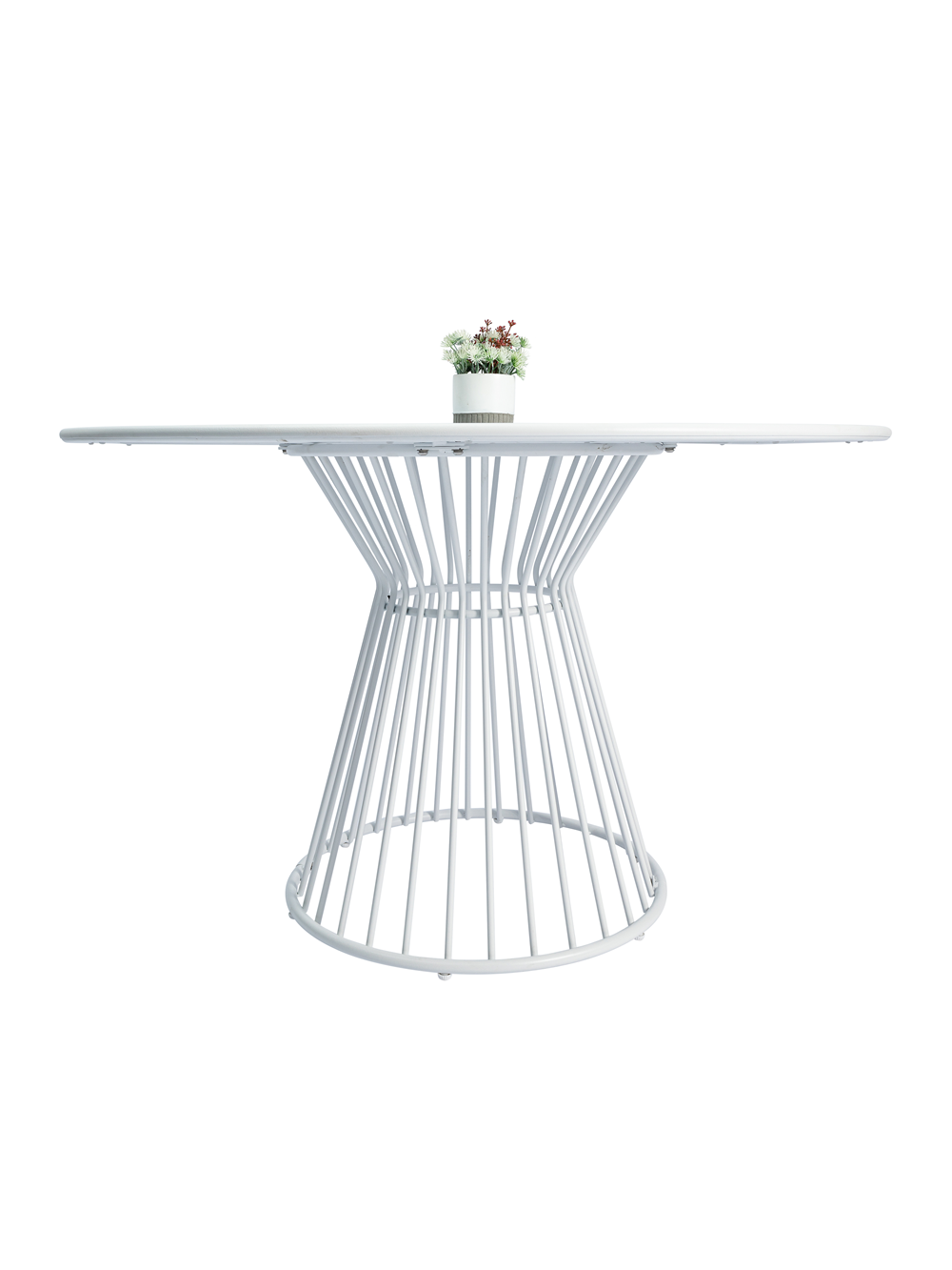 Metal Crafted Round Outdoor Table