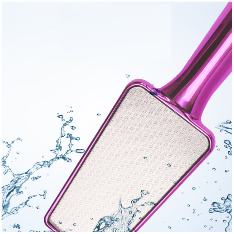 Roiphebelle High Quality Shiny Plating Handle Nano Glass Foot File China Foot File