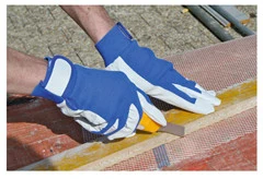 Pig Grain Leather with A Grade Safety Gloves