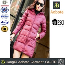 2015 New Fashion Winter Women Down Nylon Coat