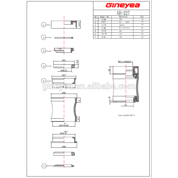 Bicycle Headset Parts Bearing Semi-Integrated Headsets Sealed Cartridge