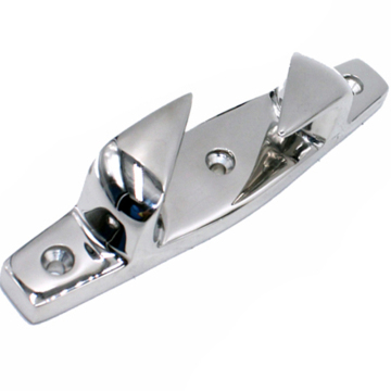 Marine Hardware: T316 Stainless Steel Bow Chocks - 4 1/2" and 6" Oblique Tip, Skene Design for Boat and Yacht Fittings