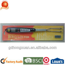 factoryselling/Thermometer fork/BBQ electronic fork with LED display/target vendor S-220