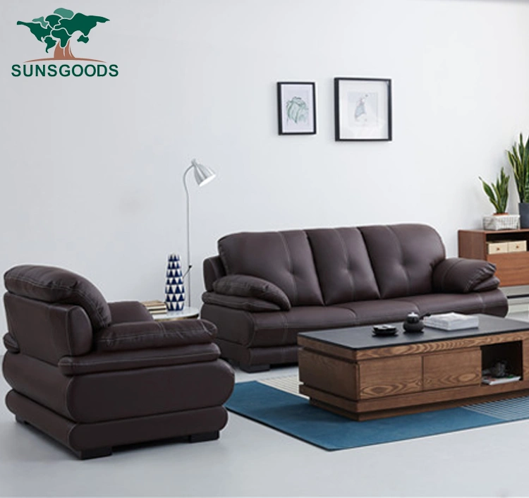 Hotel Modern Leather Sofa Furniture Sofa Set Double Sided Sofa