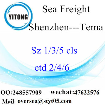 Shenzhen Port LCL Consolidation to Tema