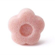 Natural Flower Shape Konjac Sponge Face Cleaning Sponge