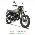 HANWAY Scrambler 50 Piezas de repuesto completas para motocicleta
