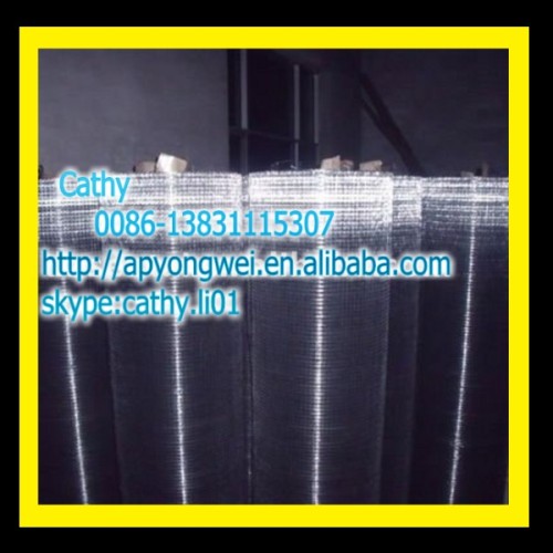 black welded wire fence mesh panel