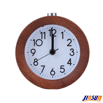 Natural Wooden Alarm Table Clock