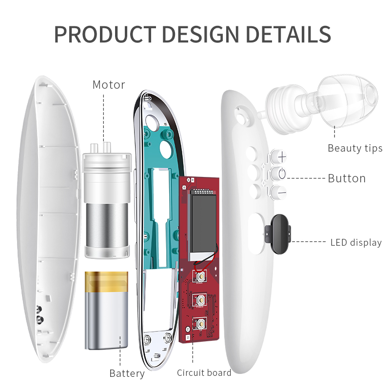 Wireless Design Blackhead Remover Instrument