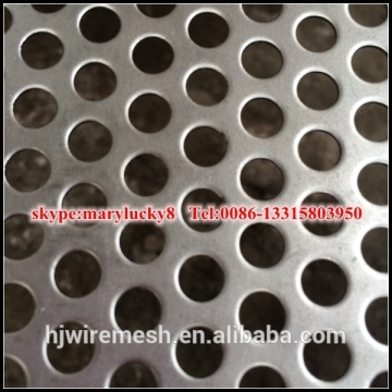 Hot dipped galvanized perforated sheet/Galvanized perforated metal sheet