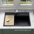 Modern Design Composite Quartz Kitchen Sink: Affordable Pricing, High Performance - 838*559*254 Dimensions