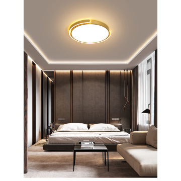 LEDER Yellow Flush Ceiling Lamp