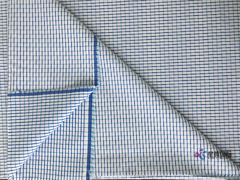 Small Check Cotton Fabric For Shirt Garment