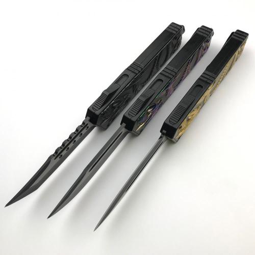 Lightweight Designer Lock Automatic Opening Knife