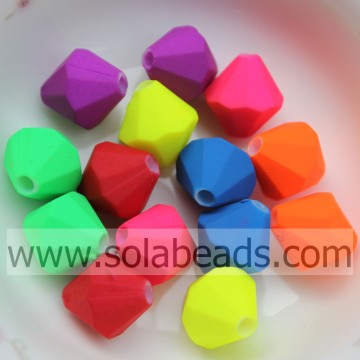 Jewellery 12MM Crystal Plastic Bicone Shape Acrylic Beads