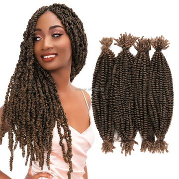 16inch Soft Fluffy Synthetic Curl Marley Braid Hair Extension Springy Afro Twist Crochet Twist For Distressed Butterfly Locs