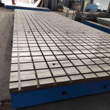 2024 Cast Iron Surface Lineation Plate with Groove Welding Fixture Table: Precision Engineering Solutions