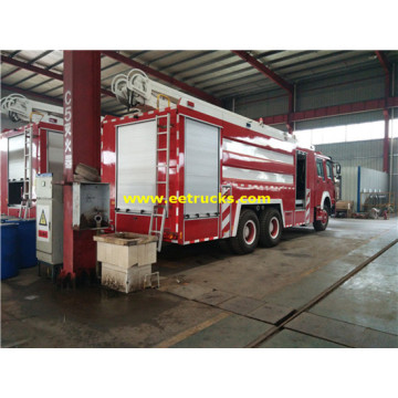 16m3 10 Wheel SINOTRUK Fire Trucks