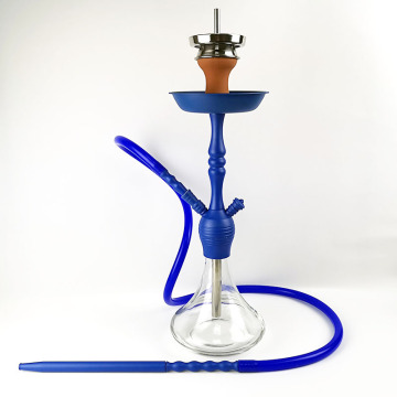 WOYU modern sheesha pipe 1 hose glass nargile hookah shisha
