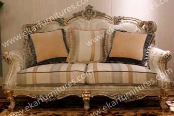 Antique Carved Star Hotel Sofa, Sofa Furniture