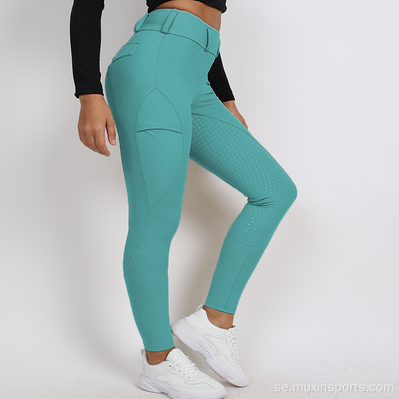 Full Seat Silicone Woman Equestrian Riding Breeches