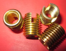 Customized Brass Threaded Insert for Plastic (M2*0.4---M42*4.5)