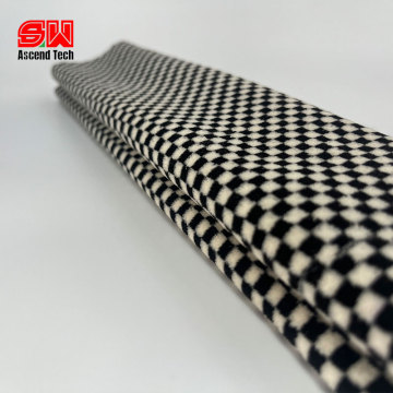 Flame-Retardant Check Seat Fabric