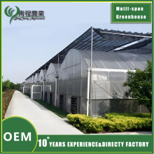 Multi span Greenhouse With Shade Systems, Cooling System