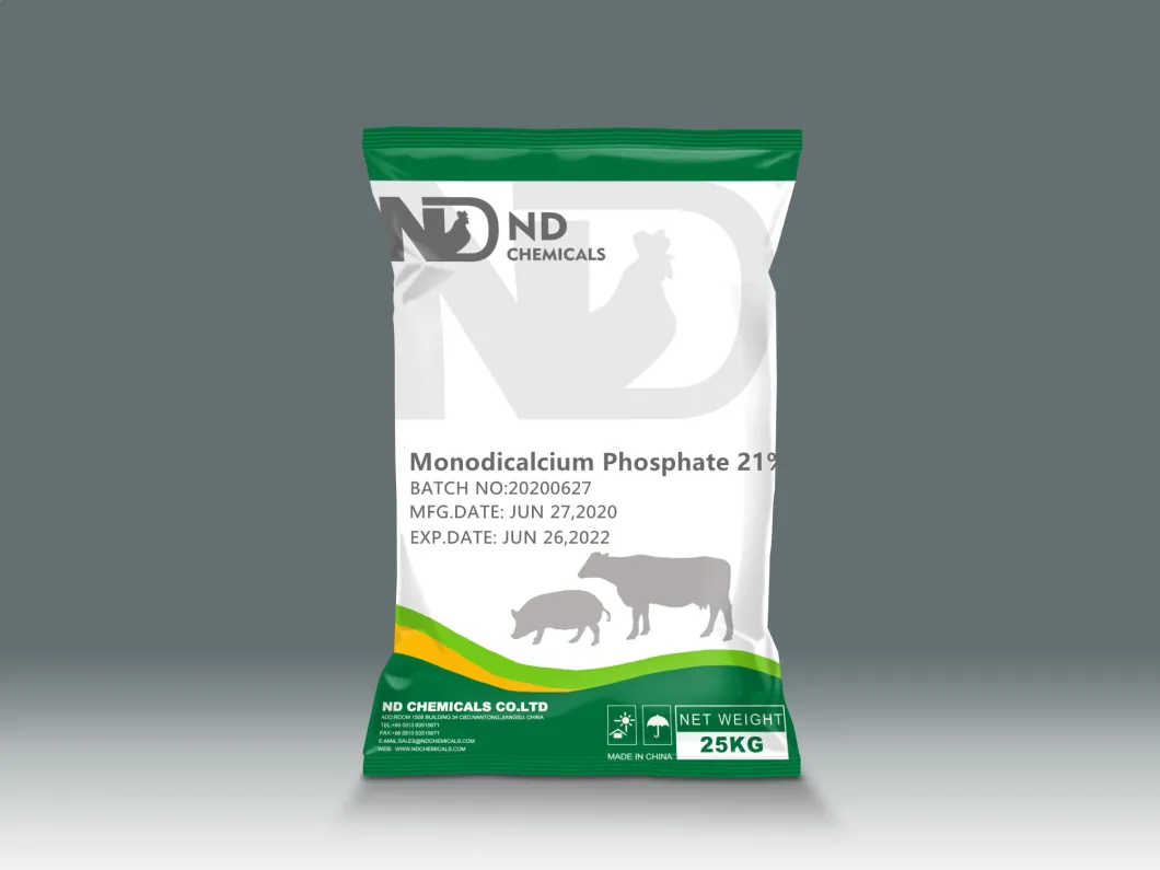 Feed Grade Monodicalcium Phosphate 21% Granular Feed Supplement for Animal Feed