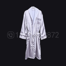 Custom Satin Hotel Bathrobe