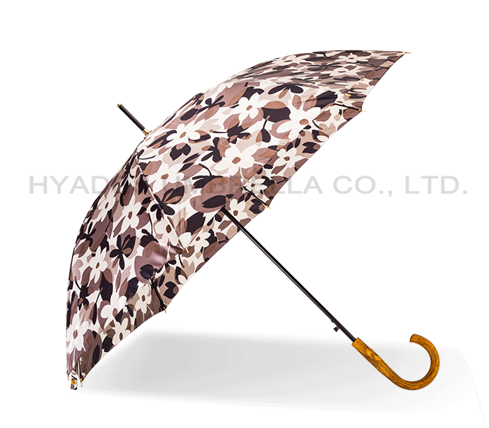 floral stick umbrella
