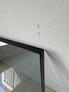 Dark grey PVB laminated tempered glass