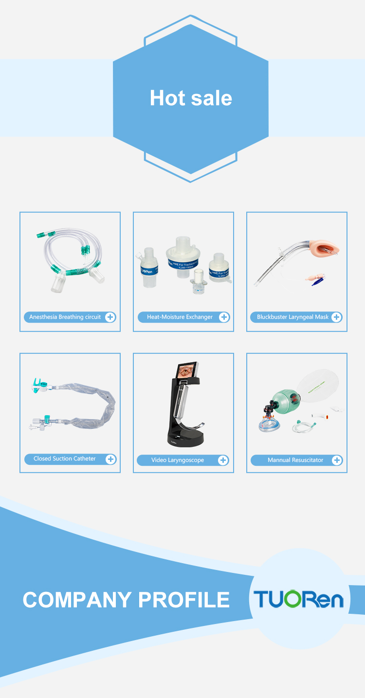 TUORen medical tracheotomy tube tracheotomy tube with cuff tracheotomy tube