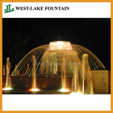 Programmed Control Water Fountain with LED Lighting for Pool