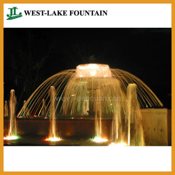 Programmed Control Water Fountain with LED Lighting for Pool