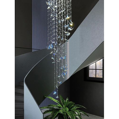 modern indoor decoration lobby Butterfly Chandelier