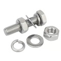 304 DIN933 HEX BOLT och nötbricka