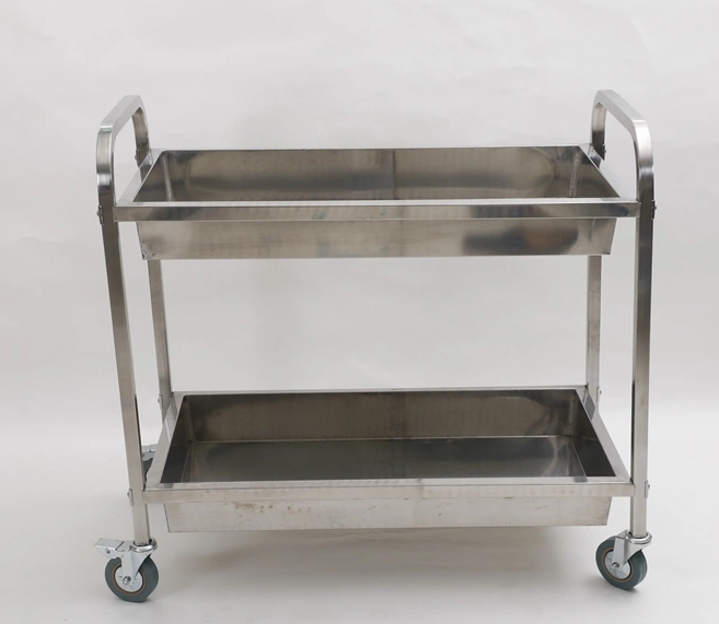 Stainless Steel Restaurant Trolley