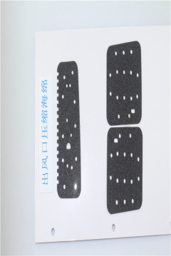 raw materials compress sponge foam for air outlet