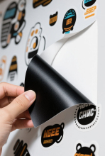 Black vinyl car sticker car custom