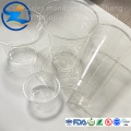 Taza de bebida fría de plástico de plástico transparente de alta calidad