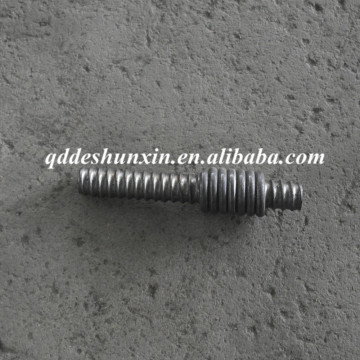 Qingdao threaded coil rod / full thread rod /building iron rod with nuts used in the formwork building