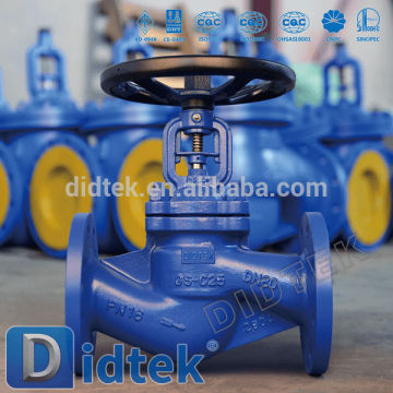 DIN Cast Steel Bellow Globe Valve