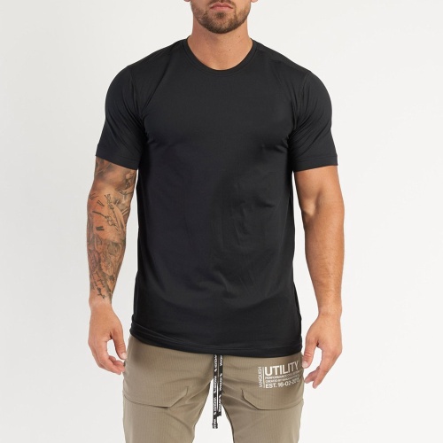 t-shirt sec de gym personnalisé pour hommes